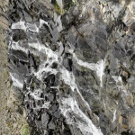 Waterfall near the top of the pass