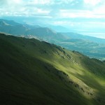 Chugach and Kenai Mountains. Photo by Conrad.